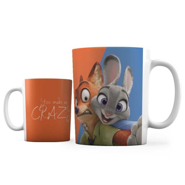 ماگ مستر پیکد طرح زوتوپیا Zootopia کد PCD-MU1022