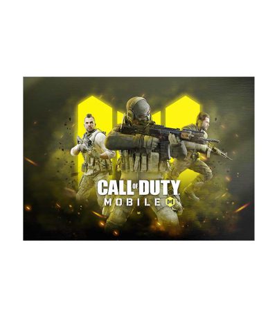 متال پوستر مستر پیکد طرح کالاف Call of Duty Mobile کد PCD-MB1004