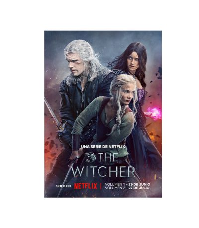 متال پوستر مستر پیکد طرح The Witcher کد PCD-MB1015