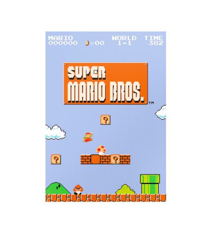 متال پوستر مستر پیکد طرح قارچ خور سوپرماریو Super Mario کد PCD-MB1019