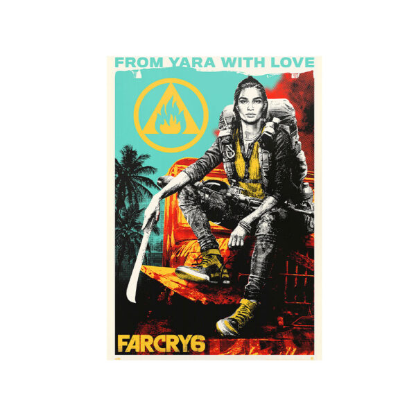 متال پوستر مستر پیکد طرح بازی FARCRY 6 کد PCD-MB1026