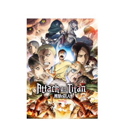 متال پوستر مستر پیکد طرح انیمه Attack on Titan کد PCD-MB1035