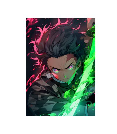 متال پوستر مستر پیکد طرح انیمه Attack on Titan کد PCD-MB1039