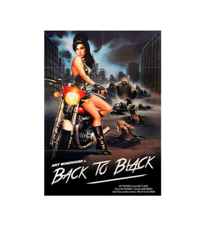 متال پوستر مستر پیکد طرح Back to Black Amy Winehouse کد PCD-MB1054
