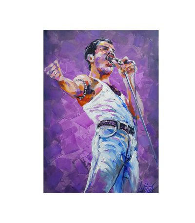 متال پوستر مستر پیکد طرح Freddie Mercury فردی مریکوری کد PCD-MB1057