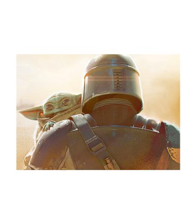 متال پوستر مستر پیکد طرح Baby Yoda Mandalorian بیبی یودا Grogu گروگو کد PCD-MB1068