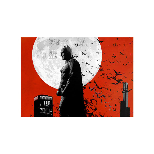 متال پوستر مستر پیکد طرح بتمن Batman کد PCD-MB1076