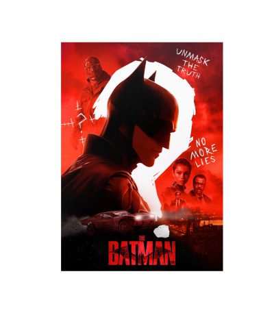 متال پوستر مستر پیکد طرح بتمن Batman کد PCD-MB1077