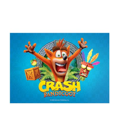 متال پوستر مستر پیکد طرح کراش CRASH کد PCD-MB1081