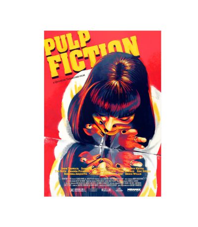 متال پوستر مستر پیکد طرح PULP FICTION پالپ فیکشن کد PCD-MB1084
