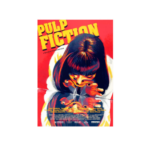 متال پوستر مستر پیکد طرح PULP FICTION پالپ فیکشن کد PCD-MB1084
