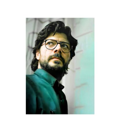 متال پوستر مستر پیکد طرح پروفسور Professor Money Heist کد PCD-MB1096