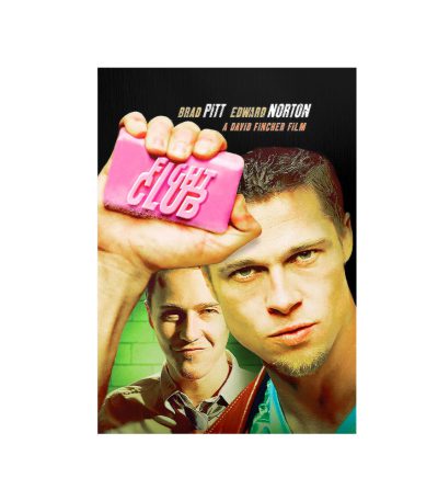 متال پوستر مستر پیکد طرح باشگاه مشت زنی Fight Club کد PCD-MB1098