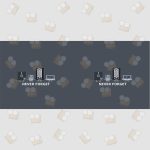ماگ مستر پیکد طرح Never Forget کد PCD-MU1030-d