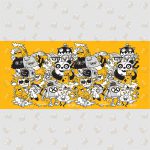 ماگ مستر پیکد طرح گرافیتی کد PCD-MU1055-d