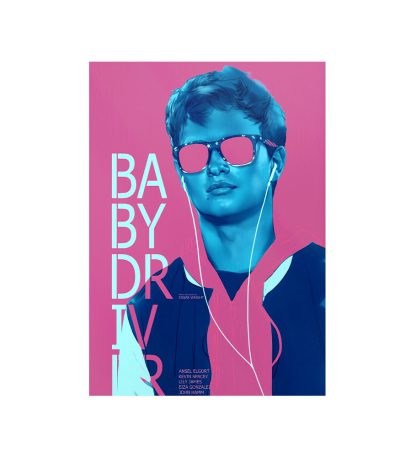 متال پوستر مستر پیکد طرح Baby Driver کد PCD-MB1111