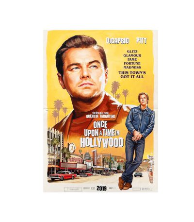 متال پوستر مستر پیکد طرح Once Upon a Time in Hollywood کد PCD-MB1116