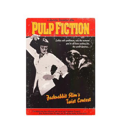 متال پوستر مستر پیکد طرح Pulp Fiction کد PCD-MB1119