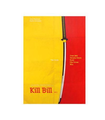 متال پوستر مستر پیکد طرح بیل را بکش Kill Bill کد PCD-MB1131