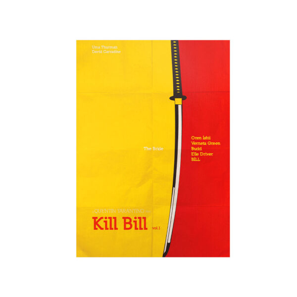 متال پوستر مستر پیکد طرح بیل را بکش Kill Bill کد PCD-MB1131
