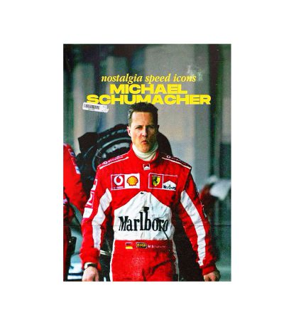 متال پوستر مستر پیکد طرح مایکل شوماخر Michael Schumacher کد PCD-MB1162