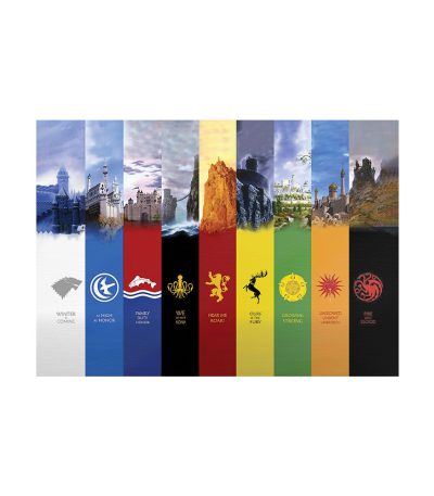 متال پوستر مستر پیکد طرح بازی تاج و تخت game of thrones کد PCD-MB1163