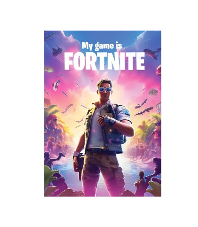 متال پوستر مستر پیکد طرح فورتنایت Fortnite کد PCD-MB1166