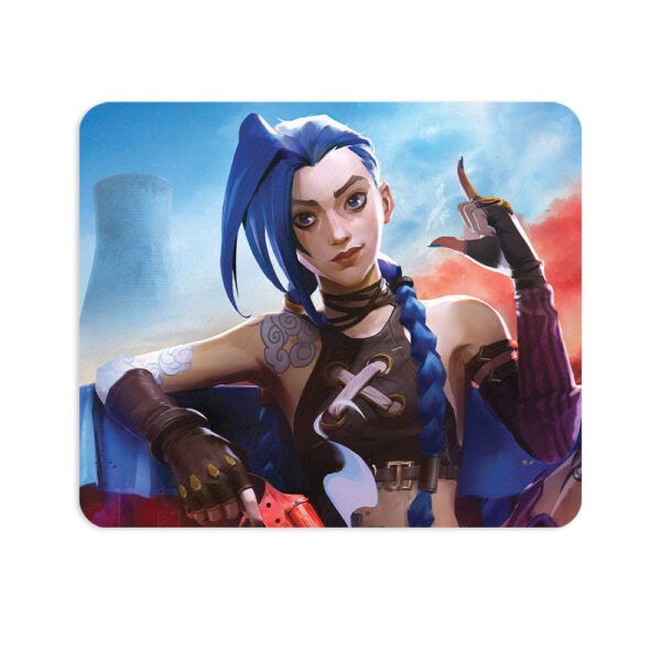 پد موس مستر پیکد طرح انیمیشن آرکین Arcane جینکس JINX کد PCD-MP1232