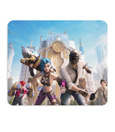 پد موس مستر پیکد طرح آرکین Arcane جینکس JINX و پابجی PUBG کد PCD-MP1239