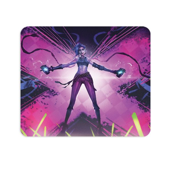 پد موس مستر پیکد طرح انیمیشن آرکین Arcane جینکس JINX کد PCD-MP1240