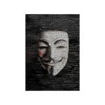 متال پوستر  پیکد طرح Anonymous کد PCD-MB1256