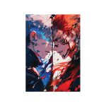 متال پوستر  پیکد طرح سوکونا گوجو Gojo Sukuna جوجوتسو کایسن jujutsu kaisen کد PCD-MB1294