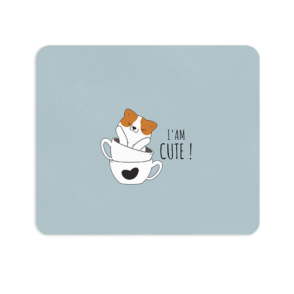 PCD-MP1677 ماوس پد پیکد طرح I AM CUTE! کد PCD-MP1677 - Image 1