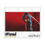 اسکین محافظ لنز آیفون۱۷ طرح شمشیرزن کد PCD-CS1001 - 4
