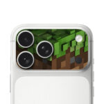 اسکین محافظ لنز آیفون۱۷ طرح Minecraft ماینکرفت کد PCD-CS1029