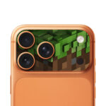 اسکین محافظ لنز آیفون۱۷ طرح Minecraft ماینکرفت کد PCD-CS1029 - 3