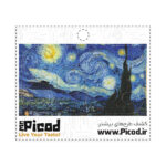 اسکین محافظ لنز آیفون۱۷ طرح شب پر ستاره کد PCD-CS1003 - 4
