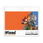 اسکین محافظ لنز آیفون۱۷ طرح زوتوپیا کد PCD-CS1005 - 4