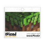 اسکین محافظ لنز آیفون۱۷ طرح Minecraft ماینکرفت کد PCD-CS1029 - 4