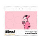 اسکین محافظ لنز آیفون۱۷ طرح پلنگ صورتی کد PCD-CS1031 - 4