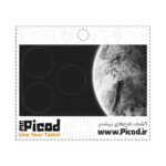 اسکین محافظ لنز آیفون۱۷ طرح ماه کد PCD-CS1037 - 4