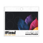 اسکین محافظ لنز آیفون۱۷ طرح برگ کد PCD-CS1038 - 4