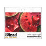 اسکین محافظ لنز آیفون۱۷ طرح هندوانه کد PCD-CS1039 - 4