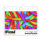 اسکین محافظ لنز آیفون۱۷ طرح بند رنگی کد PCD-CS1052 - 4