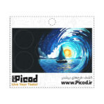 اسکین محافظ لنز آیفون۱۷ طرح دریا کد PCD-CS1056 - 4