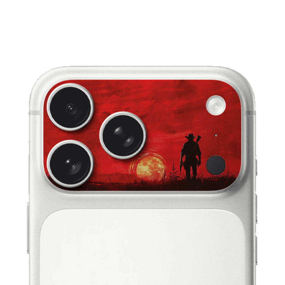 PCD-CS1068 اسکین محافظ لنز آیفون۱۷ طرح Red Dead Redemption کد PCD-CS1068 - 1