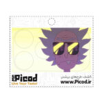 اسکین محافظ لنز آیفون۱۷ طرح ریک اند مورتی Rick and Morty کد PCD-CS1082 - 4