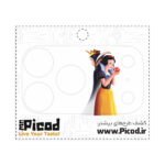 اسکین محافظ لنز آیفون۱۷ طرح سیندرلا کد PCD-CS1090 - 4