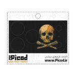 اسکین محافظ لنز آیفون۱۷ طرح اسکلت کد PCD-CS1101 - 4