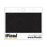 اسکین محافظ لنز آیفون۱۷ طرح مشکی ساده کد PCD-CS1106 - 4